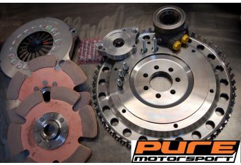 Megane 2 RS Lightweight Flywheel and 7.25" Twin Plate Race Clutch Package