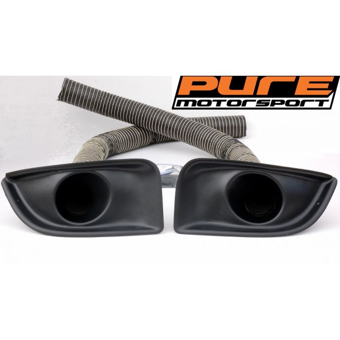 Black Ducts Only Clio mk2 172 182 Brake Ducting Kit